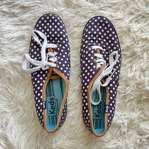womens polka dot keds